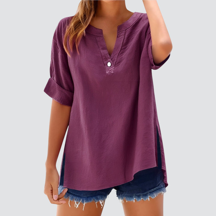 LA VENECIA | Olivia™ - Blusa de Lino