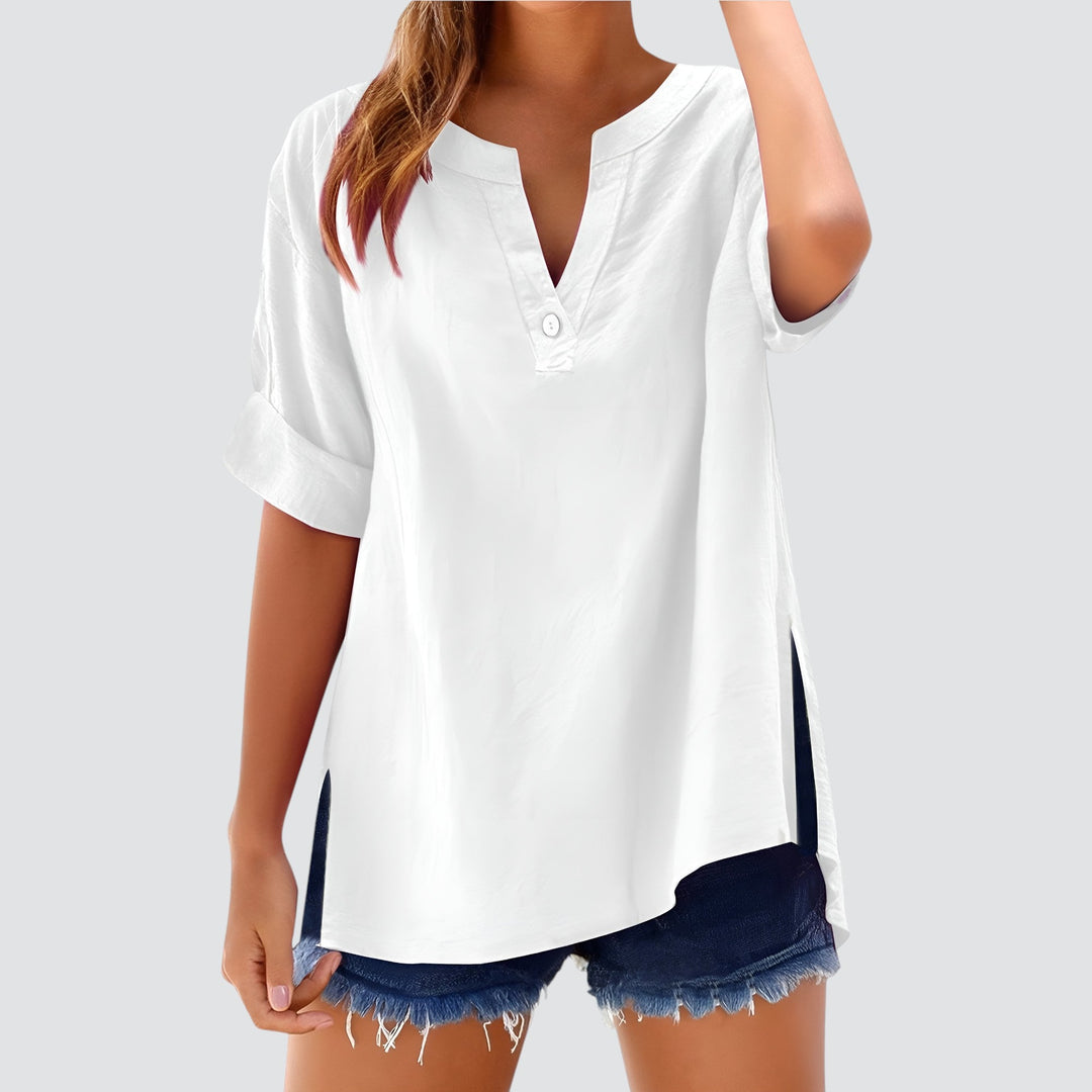 LA VENECIA | Olivia™ - Blusa de Lino
