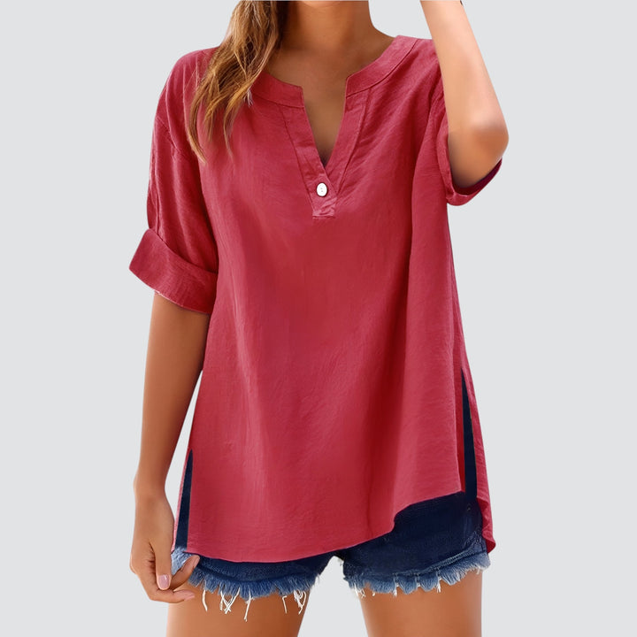 LA VENECIA | Olivia™ - Blusa de Lino
