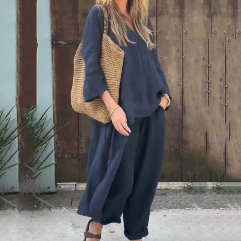 LA VENECIA | Marissa™ - Conjunto de Lino