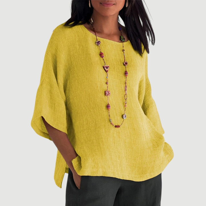 LA VENECIA | Cristina™ - Blusa de Lino