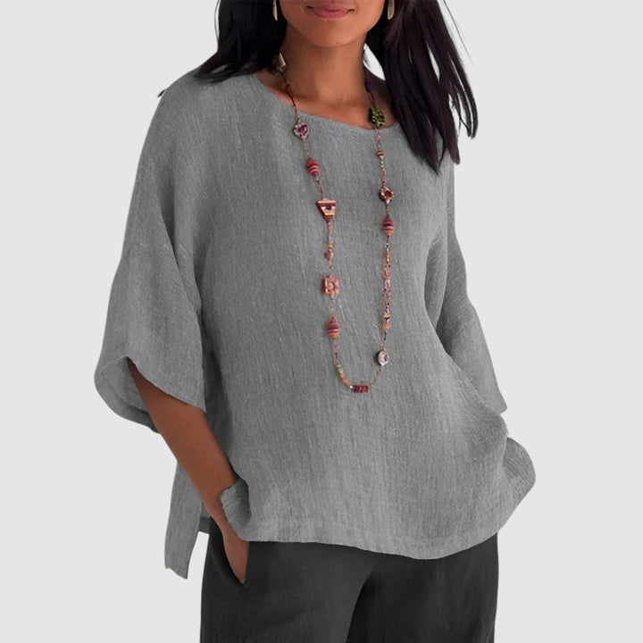LA VENECIA | Cristina™ - Blusa de Lino