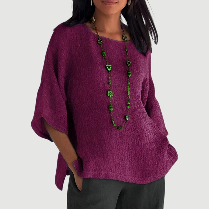 LA VENECIA | Cristina™ - Blusa de Lino