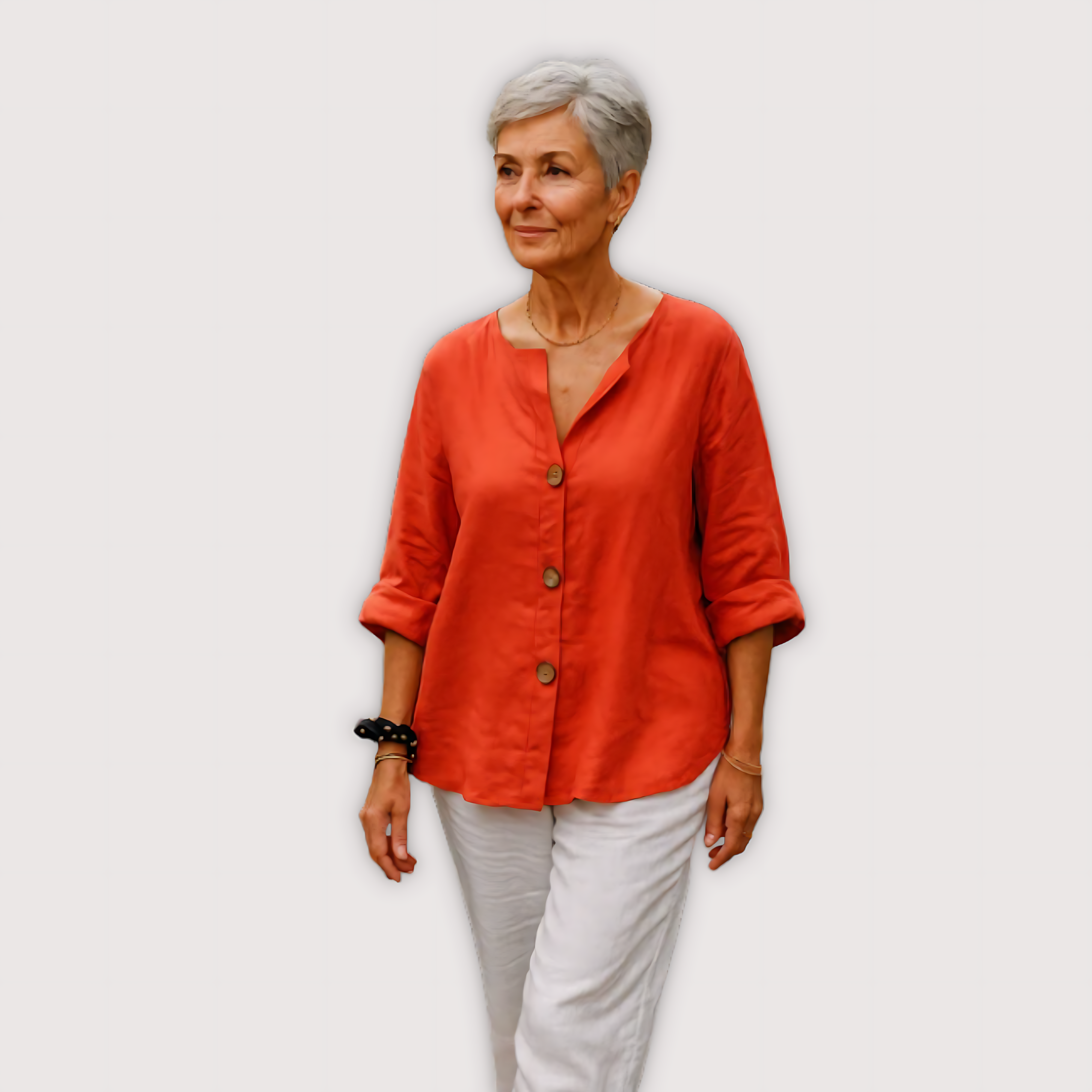LA VENECIA | Martina™ - Blusa de Lino