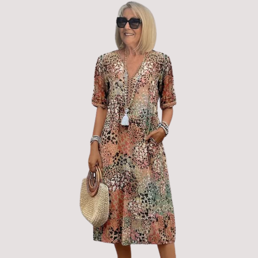 LA VENECIA | Bianca™ - Vestido Midi Vibrante