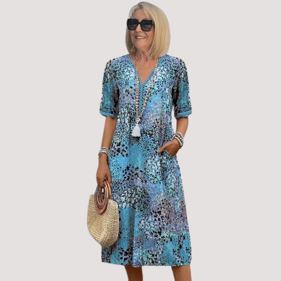 LA VENECIA | Bianca™ - Vestido Midi Vibrante