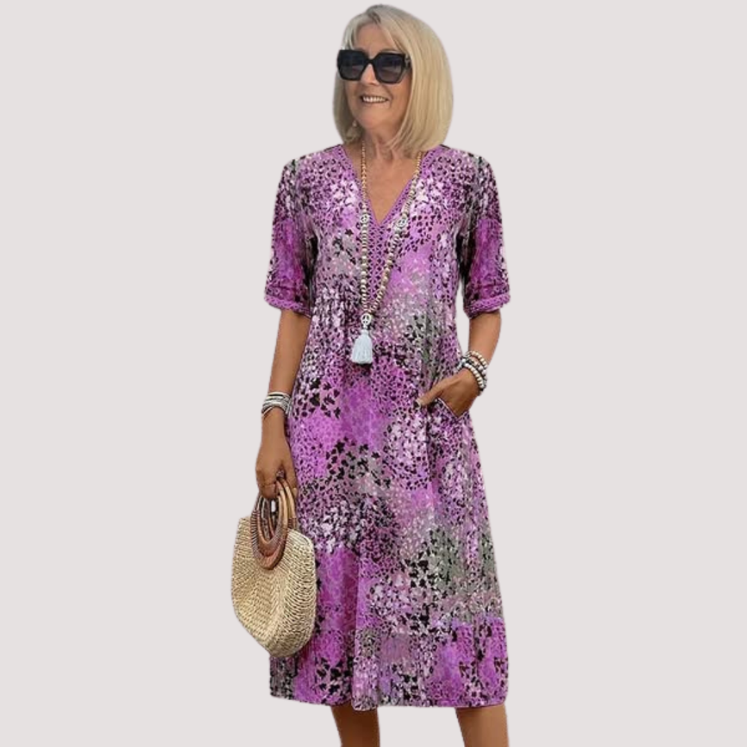 LA VENECIA | Bianca™ - Vestido Midi Vibrante