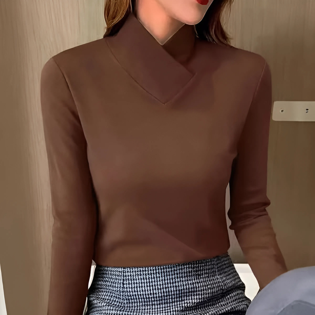LA VENECIA | Lorena™ - Elegante cuello alto ajustado