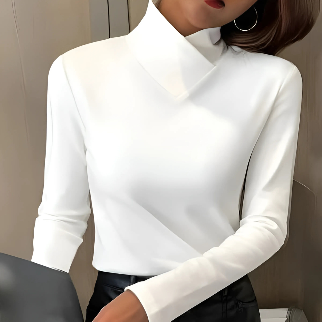 LA VENECIA | Lorena™ - Elegante cuello alto ajustado