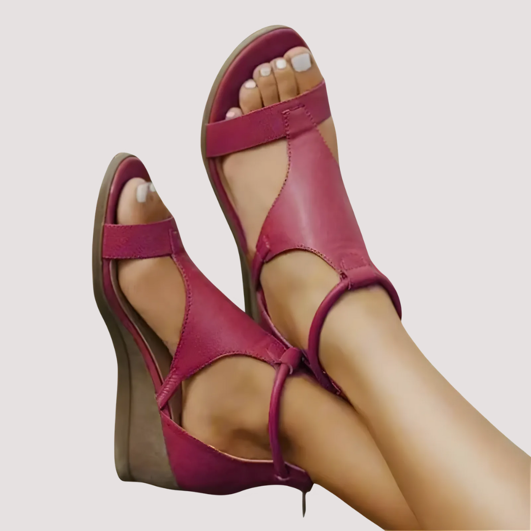 LA VENECIA | Regina™ - Sandalias Ortopédicas de Cuero