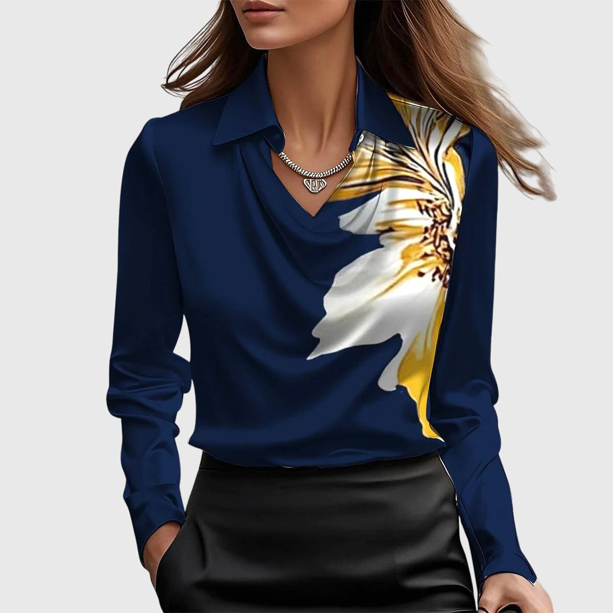 LA VENECIA | Julia™ - Blusa con Brillo