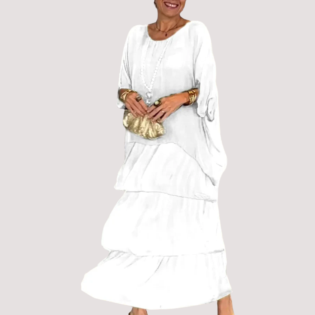 LA VENECIA | Celia™ - Vestido Boho Casual Elegante de Gasa