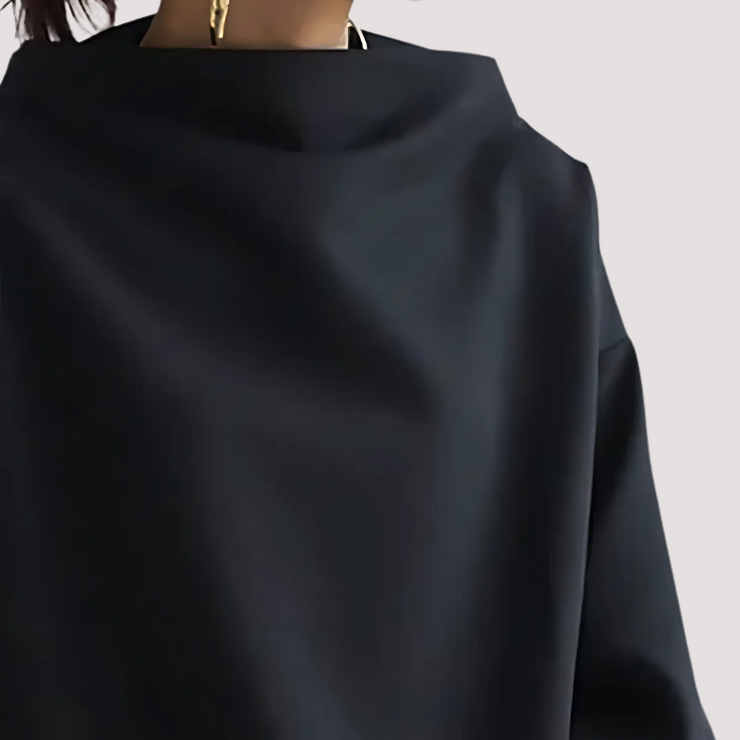 LA VENECIA | Belén™ - Blusa de Punto Suave de Cuello Alto