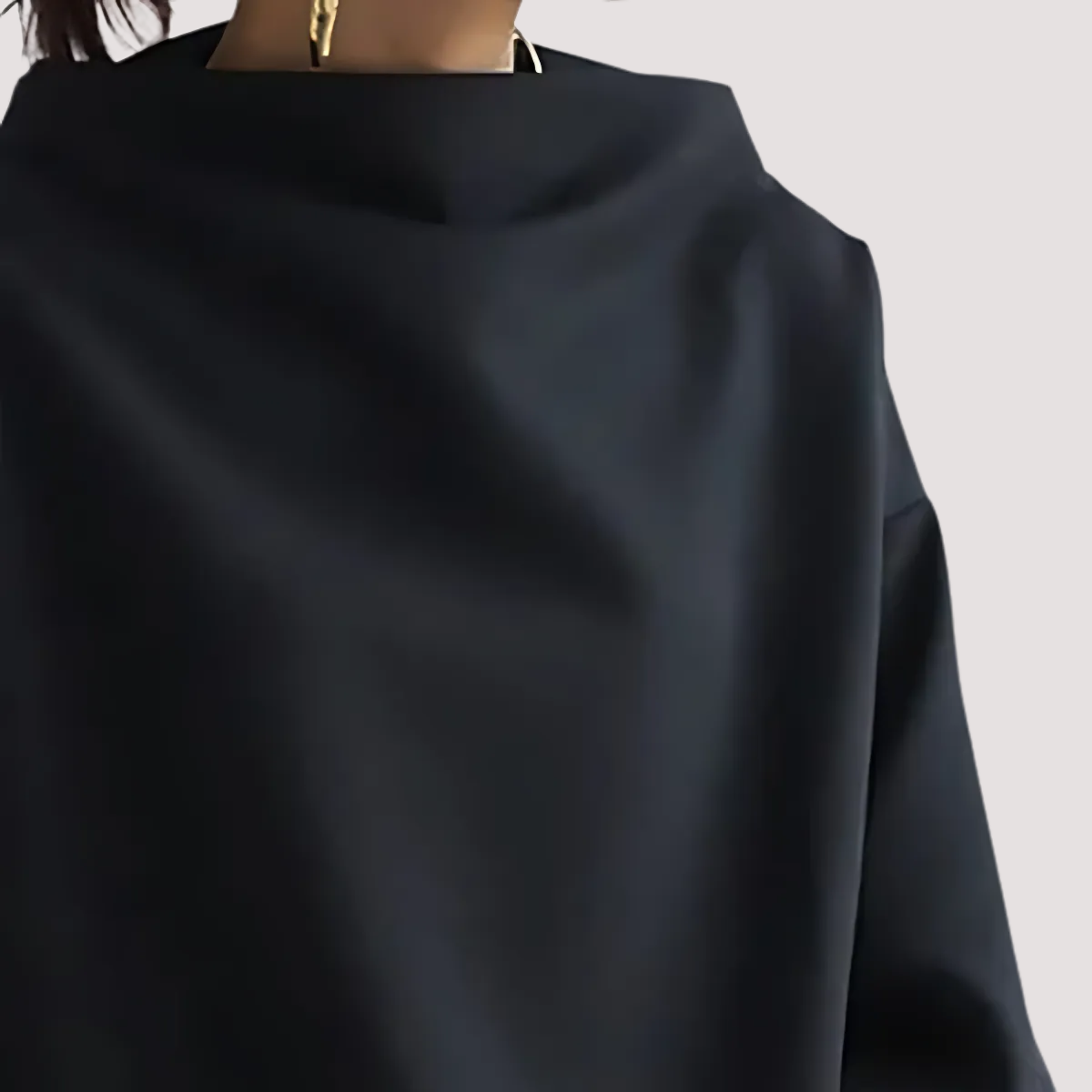 LA VENECIA | Belén™ - Blusa de Punto Suave de Cuello Alto