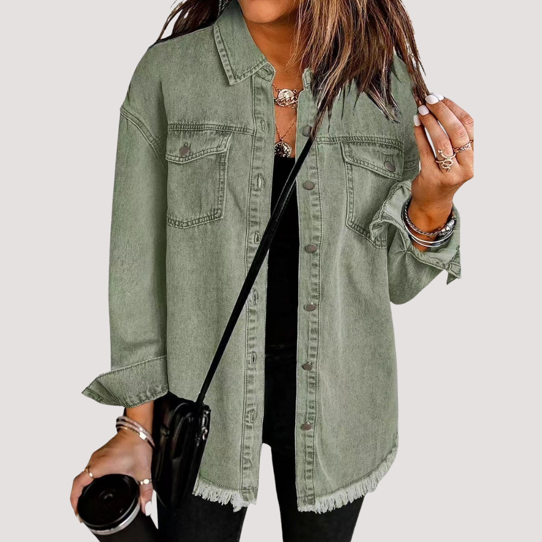 LA VENECIA | Zahira™ - Chaqueta Vaquera Clásica para el Día a Día