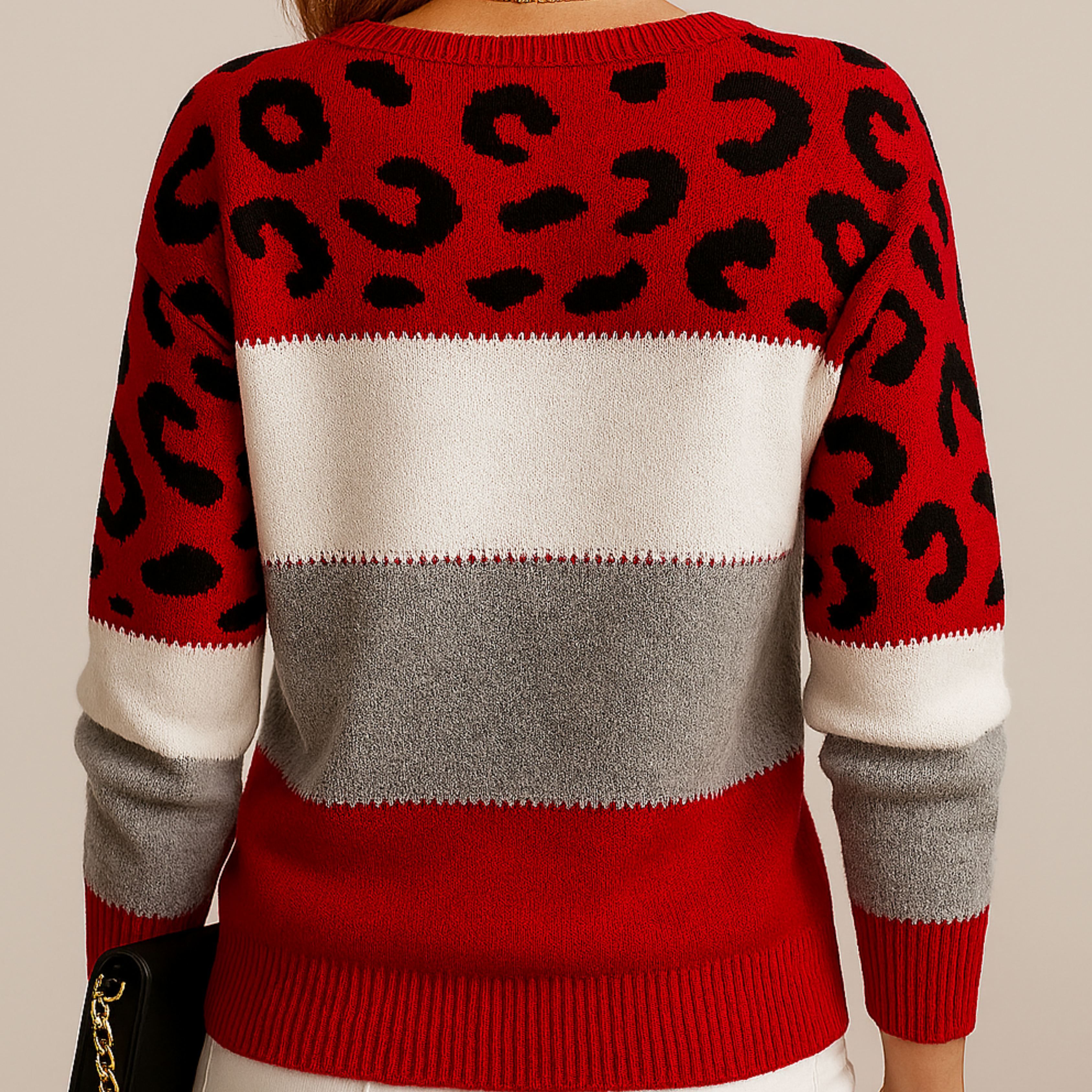 LA VENECIA | Esther™ - Suéter Casual de Leopardo