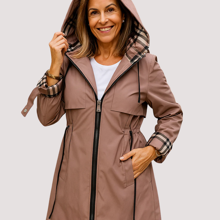 LA VENECIA | Natalia™ - Chaqueta con Cremallera Impermeable y Cortaviento