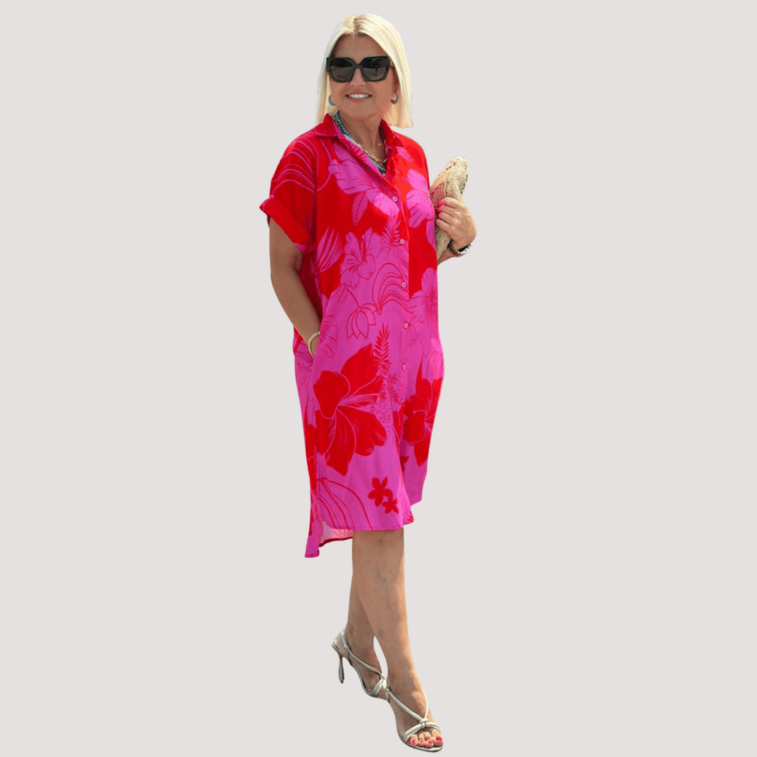 LA VENECIA | Naomi™ - Vestido con Estampado Floral