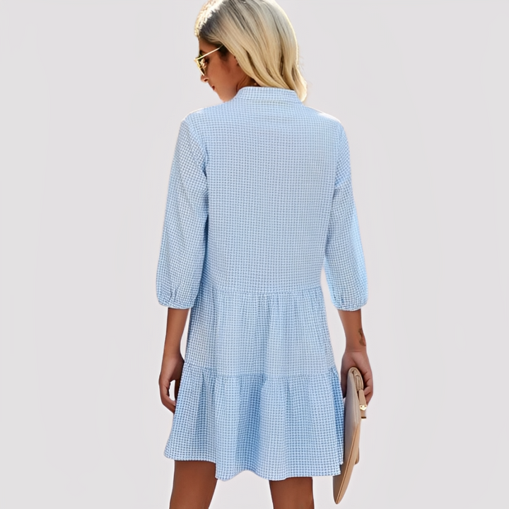 LA VENECIA | Josefa™ - Vestido Midi Fluido para el Día