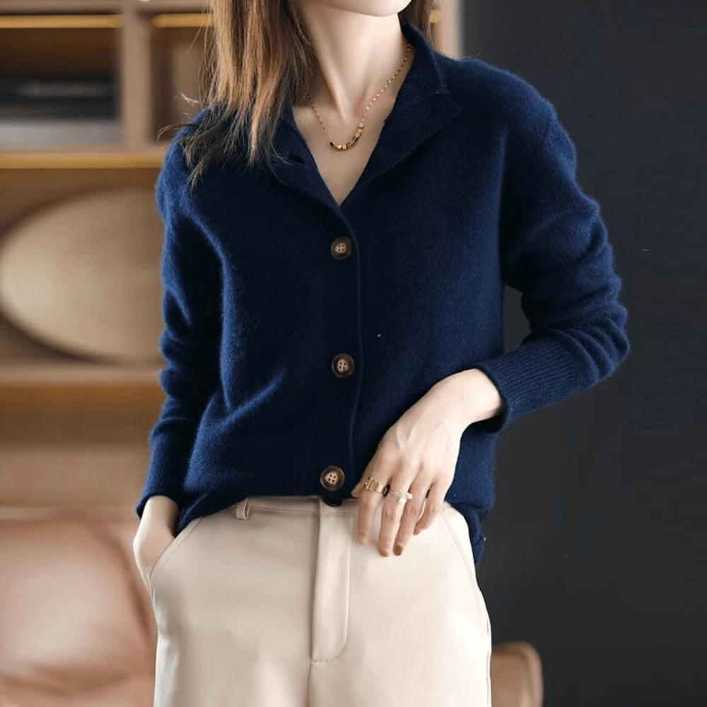 LA VENECIA | Ana María™ - Cárdigan de Punto Lujoso