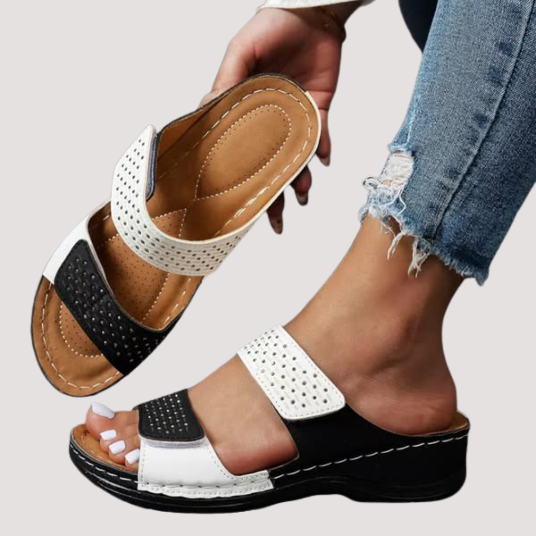 LA VENECIA | Sandra™ - Sandalias Ortopédicas Cómodas y Transpirables para Mujer