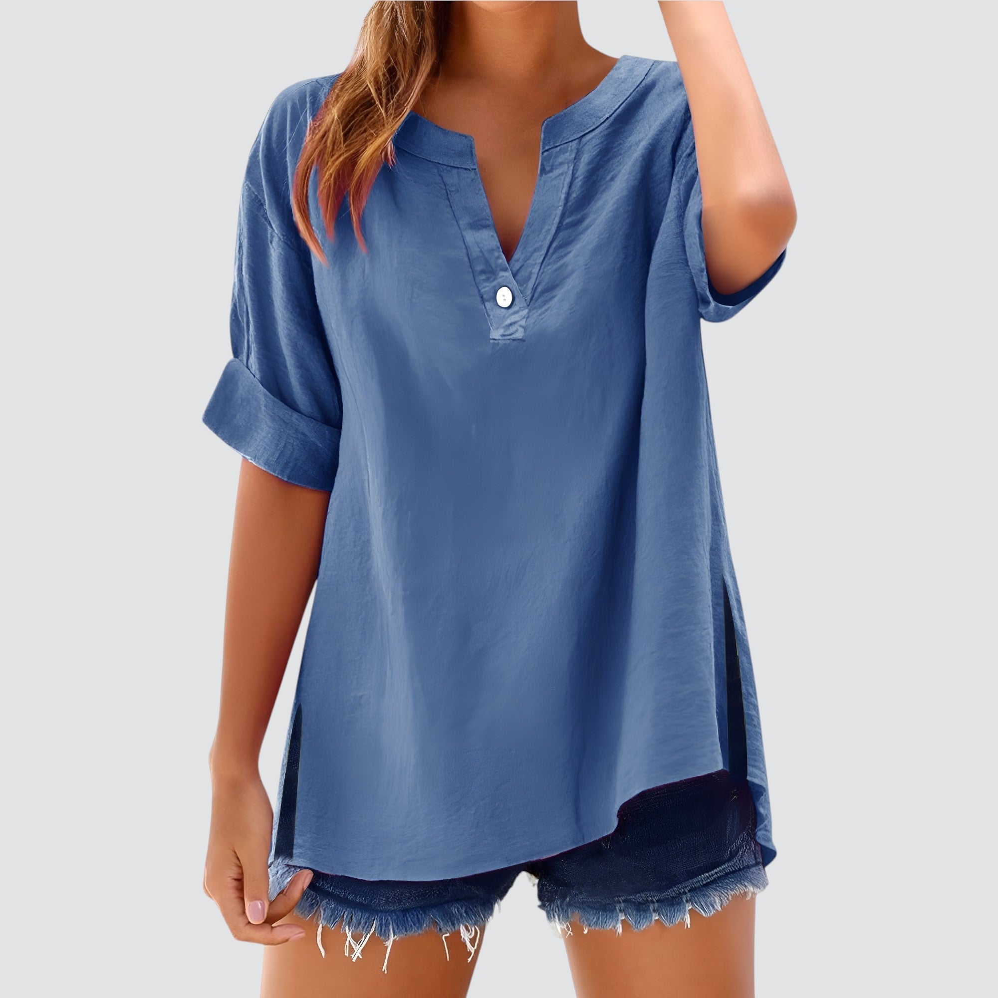 LA VENECIA | Olivia™ - Blusa de Lino