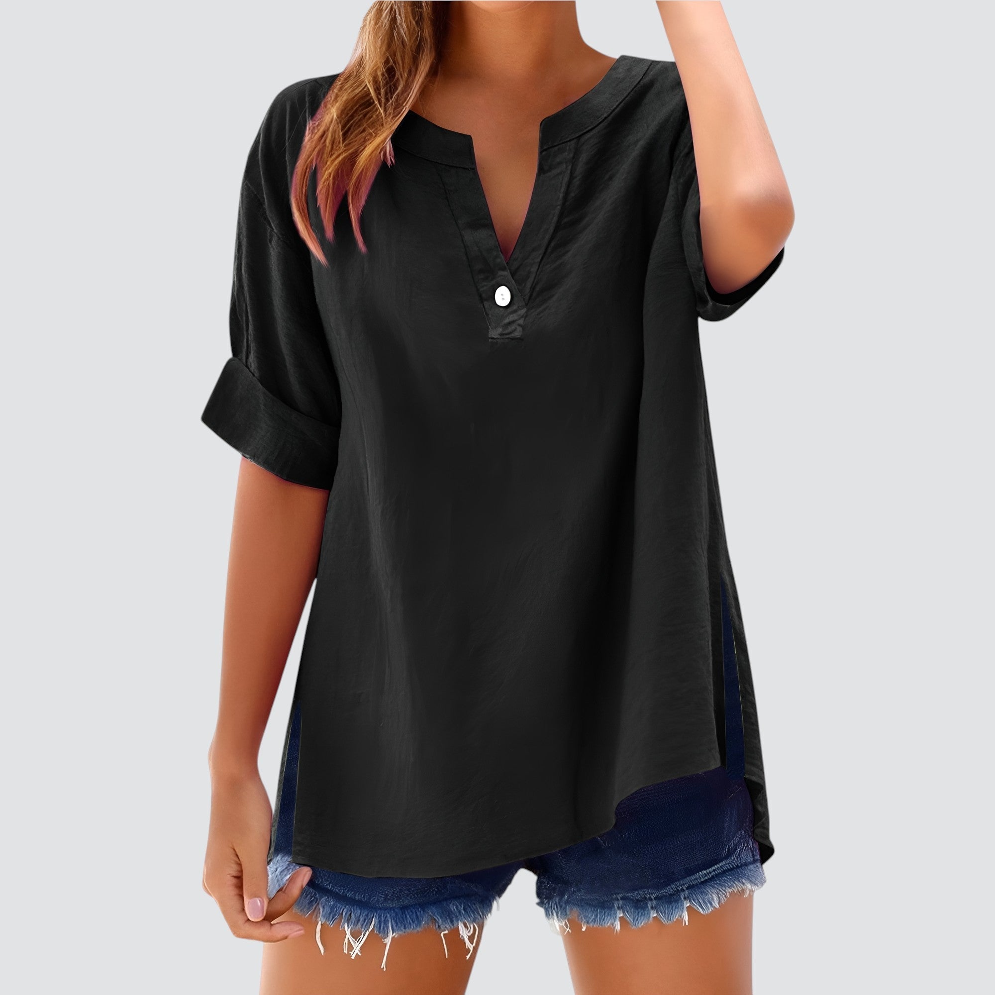 LA VENECIA | Olivia™ - Blusa de Lino
