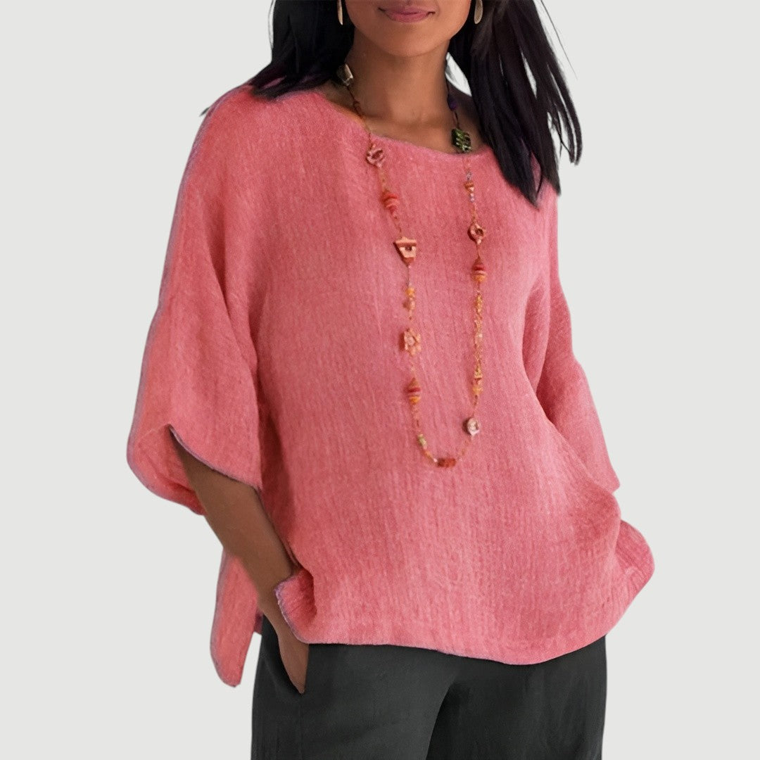 LA VENECIA | Cristina™ - Blusa de Lino
